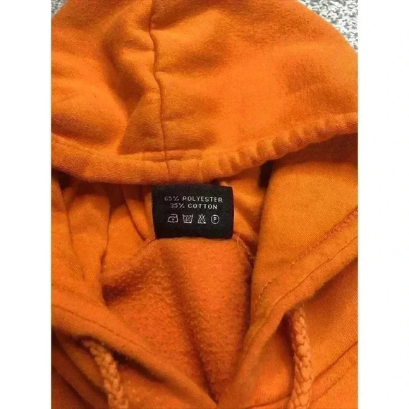 Scandinavian Explorer Norway Sweden Flags Orange Pullover Hoodie - Picture 6 of 7